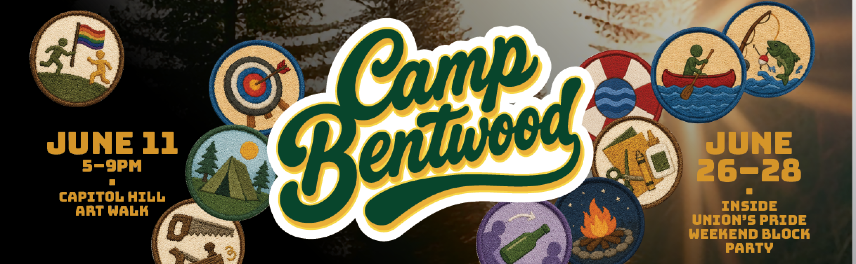 Camp Bentwood: June's Gay Pride Art Show